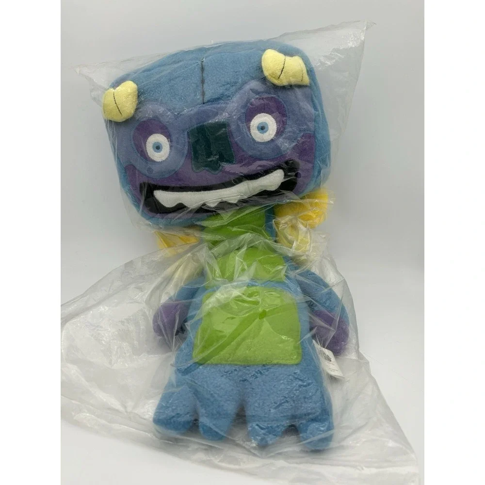Seat Pets Kids Seat Belt Cover Travel Pillow Blue Monster AWTY Stuffed‎ Animal
